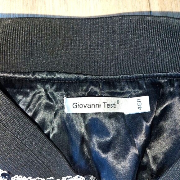 Geovanni Testi Sequin Bomber Jacket - Picture 7 of 9